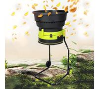 MANYOUYOU Broyeur De Feuilles électrique, Broyeur De Feuilles sans Lame Haute Puissance De 2 500 W pour Un Rapport De Réduction De 17:1, Paillage Jusqu'à 55 Gallons par Minute 10M