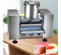 MANYOUYOU Machine à Crêpes, Crêpière électrique Et Plaque De Cuisson, 100 à 350 Pièces/Heure, épaisseur De 0,4 à 1,2 Mm, Diamètre des Crêpes De 15 à 23 Cm, Vitesse De Cuisson Réglable 6in