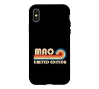Mao Retro 70s 80s Sunset Stripe Coque pour iPhone X/XS