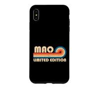 Mao Retro 70s 80s Sunset Stripe Coque pour iPhone XS Max