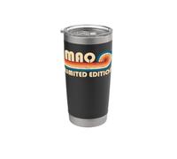 MAO Retro 70s 80s Sunset Stripe Gobelet isotherme en acier inoxydable double paroi
