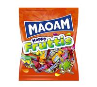 Maoam Happy Fruttis bonbons à mâcher au goût de fruits frais 175g
