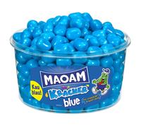 Maoam Kracher Bleu Bonbons Tendres Avec Rafraîchissant Brausefüllung