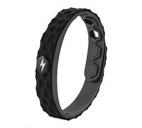 MAOBU Bracelet Antistatique, Bracelet en Silicone sans Fil à Losange réglable, dragonne Antistatique à équilibre Anion pour Hommes