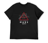 Maodisen 30 Thirty Seconds to Mars Symbol 30Stm Logo Men T Shirt Black S