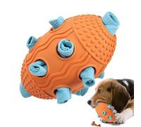 Maodom Ballon de football pour chiens | Jouet interactif à mâcher pour chien - Balles à mâcher pour chiots, chiens, jouets interactifs pour chiens, jouets distributeurs de friandises pour chien