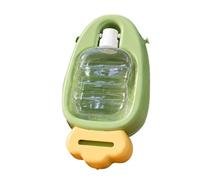 Maodom Bouteille d'eau pour chien - 450 ml en forme de carotte avec sangle, tasse de portable pour animal domestique | pour camping, randonnée, marche, extérieur, été, chat, chiot