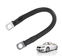 Maodom Câbles onduleur - Câbles en cuivre étamé 2 AWG avec cosses à Anneau - Batterie Rouge Noir, câbles d'inverseur Puissance pour la Voiture Marine Bateaux Moto Automatique