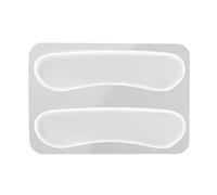 Maodom Coussinets de talon pour grandes chaussures, coussinets de talon en gel pour chaussures lâches - Inserts de talon en gel souple pour la maison, le dortoir, l'hôtel, l'appartement