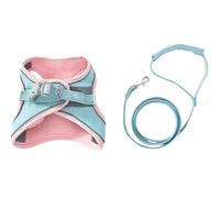 Maodom Ensemble Harnais et laisses pour Chat - Harnais Anti-Fuite pour Chat - Harnais Anti-Fugue pour la Marche, Les activités intérieures et extérieures, la Marche