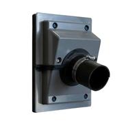 Maodom Kit de couverture de pénétration murale et de ligne CVC | Housse de protection d'isolation de tuyau CA - Manchon de protection pour circuit de tuyau de réfrigérant, systèmes de pompe à chaleur