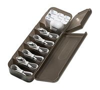 Maodom la boîte Gestion des câbles | Organisateur Rangement pour Cordon Chargeur avec Double Couvercle | Étui d'accessoires électroniques pour tiroir Bureau, Organisateur