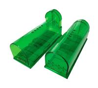 Maodom Pièges Vivants pour Souris - 2 pièges à Souris efficaces,Attrape-Souris sans cruauté pour intérieur/extérieur, Facile à Utiliser et à Nettoyer, sans libération Tactile