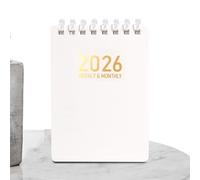 Maodom Planificateur journalier - Carnet de notes printemps 2026 | Format A7 à souple - Format de poche pour esquisse, planification, journal, réunions de travail, recherches