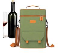 Maodom Sac à vin fourre-tout - Pochette de transport pour ustensiles de thé, sac de voyage - pour les amateurs de fête, les hôtes, les voyageurs, les aventuriers en plein air, les pique-niques, la