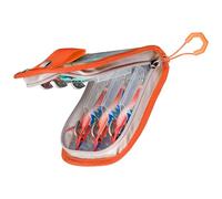 Maodom Sac de pêche - Organiseur d'outils robuste - Pochette de rangement transparente et imperméable pour les pêcheurs, kayak, mari, débutants, excursions en bateau, amateurs d'équipement, gris