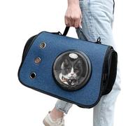 Maodom Sac de transport pour chats | Sac de voyage respirant pour animaux de compagnie avec fenêtre, étui de transport pliable pour le camping et la randonnée