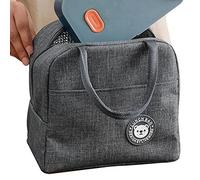 Maodom Sac Isolant Portable,Pochette réutilisable pour Femme - Sacs à Main Repas Thermique étanche Portable avec Fermeture éclair pour Le Travail au collège et à l'extérieur