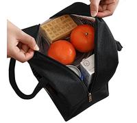 Maodom Sac Isotherme pour boîte à Lunch,Pochette bento réutilisable pour Femme | Nourriture Thermique étanche Portable avec Fermeture éclair pour Bureau Travail Scolaire à