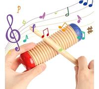 Maodom Super Guiro,Début de l'enseignement des percussions | Instrument de Musique avec bâtons rythmiques Outil d'entraînement Musical pour débutants