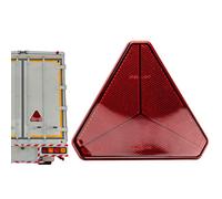 Maodom Triangles d'avertissement réfléchissants - Cadre véhicule Triangulaire | Autocollants Triangles d'avertissement pour Voiture, Panneau réflecteur Triangulaire, Accessoires