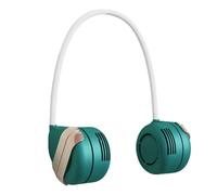 Maodom Ventilateur de cou de refroidissement | 3 vitesses réglables sans pales - Petit ventilateur de voyage pour le camping, le sport, la randonnée, les voyages, les trajets à la maison