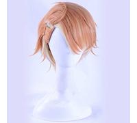 MAOMA Perruque Cosplay Anime，A3 Itaru Chigasaki Perruque，Fluffy Short Perruque，avec Filet de Cheveux Gratuit，pour Fête Carnaval Halloween Perruques(Size:Style 1)