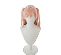 MAOMA Perruque Cosplay Anime,Bang Dream Hiromachi Nanami Perruque,Orange Long Perruque,avec Filet de Cheveux Gratuit,pour Fête Carnaval Halloween Perruques