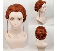 MAOMA Perruque Cosplay Anime，Identity V Doctor Emily Dyer Perruque，Braided Perruque，avec Filet de Cheveux Gratuit，pour Fête Carnaval Halloween Perruques（No Hat）(Color:Style 2)