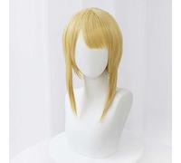 MAOMA Perruque Cosplay Anime,Identity V Gardener Emma Woods Perruque,Blonde Perruque,avec Filet de Cheveux Gratuit,pour Fête Carnaval Halloween Perruques
