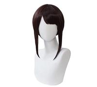 MAOMA Perruque Cosplay Anime,Identity V Gardener Emma Woods Perruque,Short Brown Perruque,avec Filet de Cheveux Gratuit,pour Fête Carnaval Halloween Perruques(Size:Perruque)