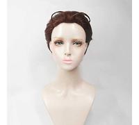 MAOMA Perruque Cosplay Anime,Identity V Lawyer Freddy Riley Perruque,Brown-Red Short Perruque,avec Filet de Cheveux Gratuit,pour Fête Carnaval Halloween Perruques