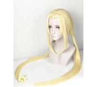 MAOMA Perruque Cosplay Anime,Tsunade Perruque，Light Blonde Long Perruque,avec Filet de Cheveux Gratuit,pour Fête Carnaval Halloween Perruques