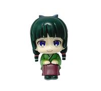 Maomao, Ministre Ren Figure, Q Version Sitting Hug Knees Action Figures 9cm/3.5inch Handmade Model Statue Decoration for Anime Fans Gift (a)