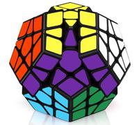 Maomaoyu Cube Magique Megaminx Cube 3x3, Dodécaèdre Cube Magique Speedcube, Cube Magique Original Pentagon Magic Cube, Cube Magique Puzzle Jouet pour Garçons, Enfants, Adultes