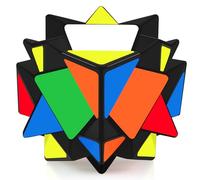 Maomaoyu Magic Axis Cube, Cube Magique Bizarre, Axis Cube de Vitesse Noir Classique, Magic Cube Diffucile, Cadeau pour Enfants & Adultes
