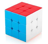Maomaoyu Speed Cube 3x3 3x3x3 Stickerless Magic Puzzle Cube de Vitesse Magique Cadeau de Vacances pour Enfants Adultes (sans Autocollant)