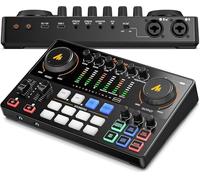 MAONO Audio interface pour pc, Table de mixage avec double entrée XLR pour le streaming de podcast - MaonoCaster E2 Gen2