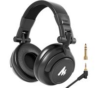Maono-Casque de moniteur de studio professionnel 601 successif,avec poignées,prise et câble amovibles et pilote de 50mm pour DJ,studio,carte son - Type MH601