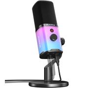 MAONO-Microphone de jeu dynamique PD100X, USB, XLR, logiciel EQ, RVB, muet, prise téléphonique de sauna, micro pour joueur, streaming, podcast, PC PS5/4 PD100X RGB