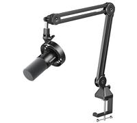 MAONO Microphone de Podcast XLR/USB, Microphone Dynamique PC avec Perche et Bouton de sourdine, Microphone Vocal pour Streaming, Studio, Jeux et Enregistrement, PD300XS