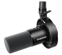 MAONO Microphone PD300X pour Podcast - Micro Professionnel XLR-USB, Hi-FI 192 kHz-24 Bit, réduction du Bruit, Logiciel Link, Optimal pour Le podcasting et Les enregistrements vocaux en Studio