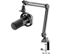 MAONO PD200W Hybrid Podcast Micro pour PC, sans Fil, XLR/USB Microphone Dynamique avec Bras Support, Logiciel, Réduction du Bruit, pour Enregistrement, Streaming, Gaming, Home Studio et Voix-Off