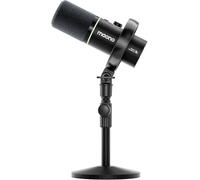MAONO PD200W Microphone podcast hybride sans fil pour PC, microphone dynamique XLR USB avec trépied de table, logiciel, réduction du bruit, pour streaming, enregistrement vocal, création de contenu et
