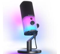 MAONO XLR/USB Micro Gaming: Microphone Dynamique PC avec RGB pour Streaming de Podcast, Enregistrement Studio, Micro d'ordinateur avec Suppression du Bruit, pour PC Mac PS4/5