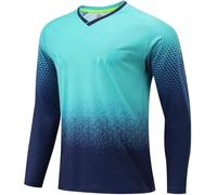 Maot Outdoor Maillot De Football De Gardien De But pour Hommes à Manches Longues, Chemise De Gardien De But De Football D’entraînement De Match pour Adultes, Style1, XS