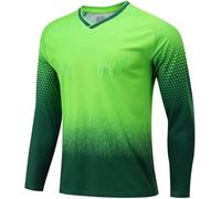 Maot Outdoor Maillot De Football De Gardien De But pour Hommes à Manches Longues, Chemise De Gardien De But De Football D’entraînement De Match pour Adultes, Style4, XS
