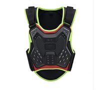 MAOTN Gilet Armure de Moto,Protection Dorsale/Poitrine pour Adultes et Enfants Tout-Terrain Pare Moto Cross,équipement de Protection Amovible pour VTT vêtements de Course,Green,L
