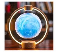 MAOTN Lampe de Lune à lévitation magnétique Haut-Parleur Bluetooth avec 7 lumières de Couleur, économie d'énergie et veilleuse Flottante 3D muette pour Chambre à Coucher,Style3,One Size