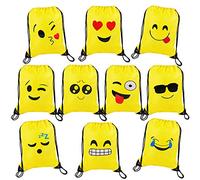 MaoXinTek Sac à Dos Avec Cordon de Serrage Dessin Animé Sac à Dos PE Sacs pour Enfants et Adultes Sac de faveurs de Fête D'anniversaire Remplisseurs de Partie Pour Garçon Fille 10Pcs